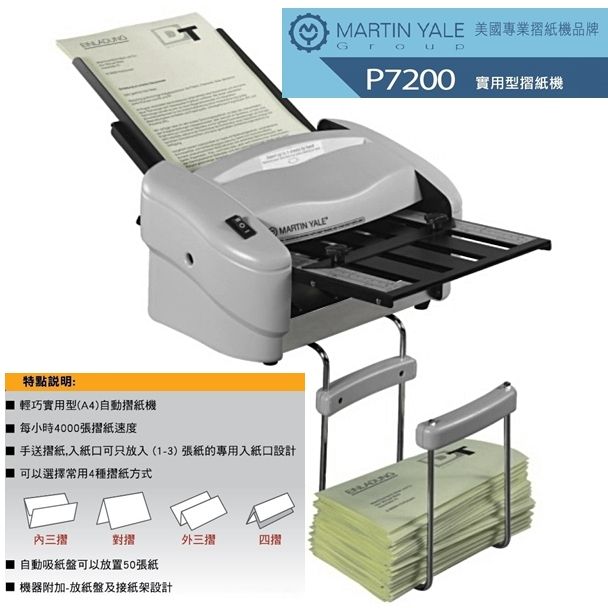 MARTIN YALE P7200 電動摺紙機